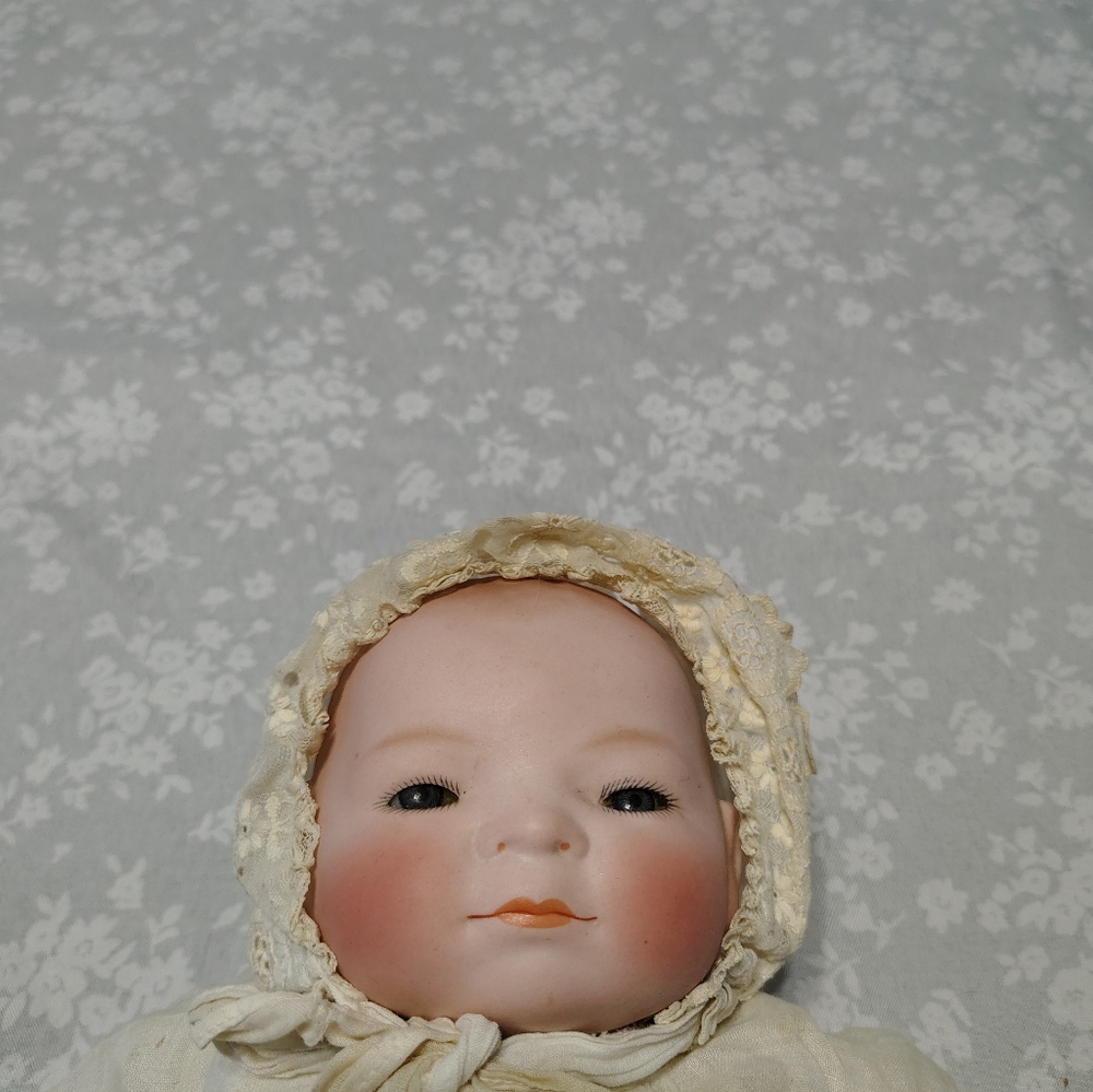 Vintage Bye Lo Porcelain Doll Grace Storey Putnam Signed Body